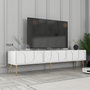 Hanah Home Lyon 43 - Blanco y Dorado